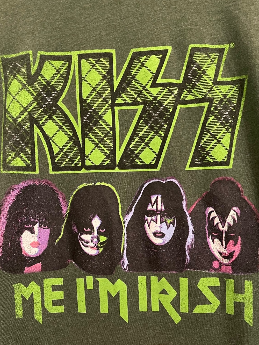 Officially Licensed KISS Me I’m Irish Graphic Tee
